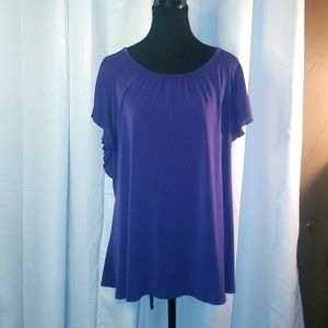 2 For $20 Joe Fresh dark purple top 💜